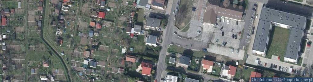 Zdjęcie satelitarne Mechaniczna ul.