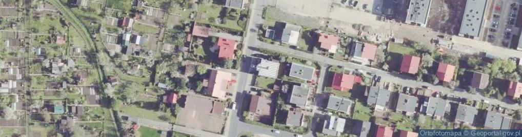 Zdjęcie satelitarne Mechaniczna ul.