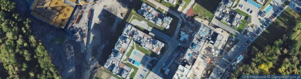 Zdjęcie satelitarne Meteorologów ul.