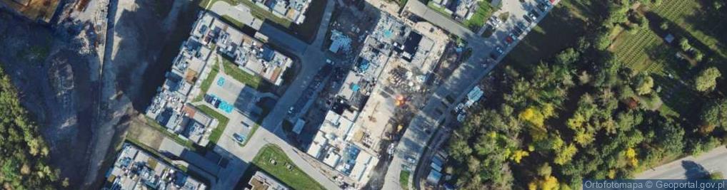 Zdjęcie satelitarne Meteorologów ul.