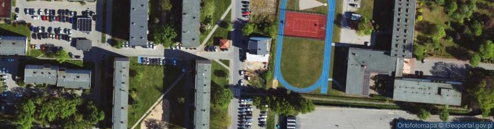 Zdjęcie satelitarne Medyczna ul.