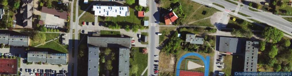 Zdjęcie satelitarne Medyczna ul.