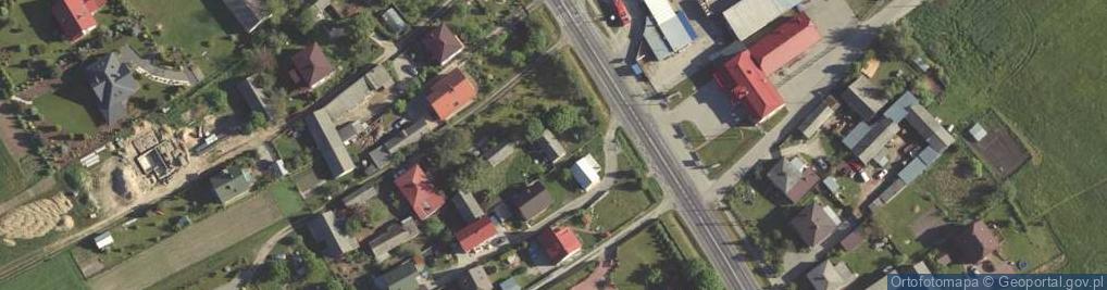 Zdjęcie satelitarne Mętów ul.