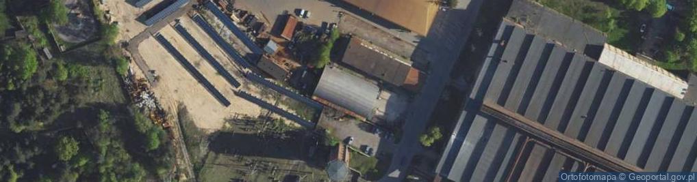 Zdjęcie satelitarne Metalurgiczna ul.