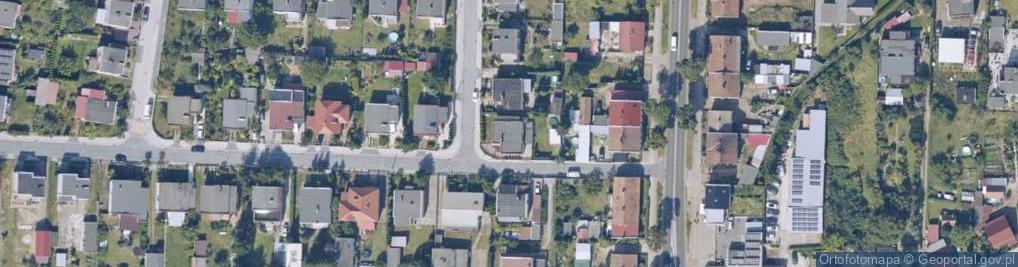 Zdjęcie satelitarne Metalowca ul.