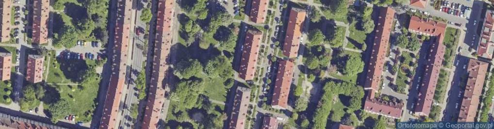 Zdjęcie satelitarne Mendelejewa Dymitra ul.