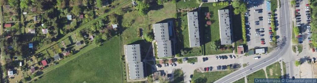 Zdjęcie satelitarne Medyczna ul.