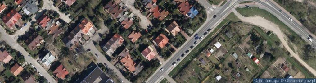 Zdjęcie satelitarne Medyczna ul.