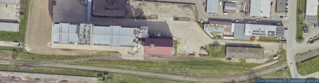 Zdjęcie satelitarne Meblarska ul.