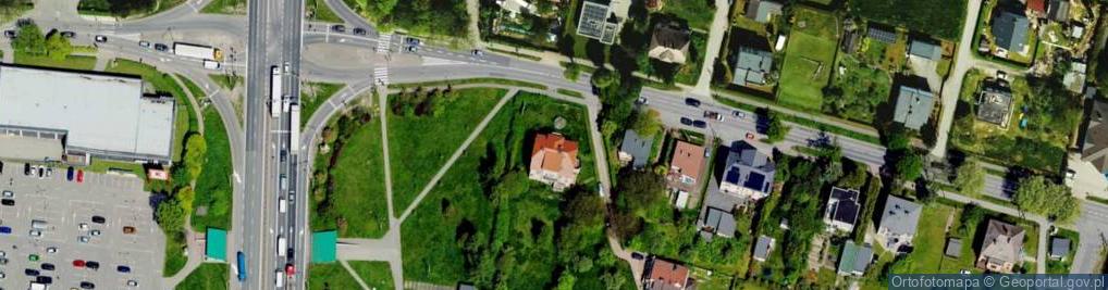 Zdjęcie satelitarne Męczenników Oświęcimskich ul.