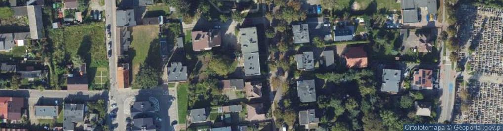 Zdjęcie satelitarne Męczenników Piaśnicy ul.