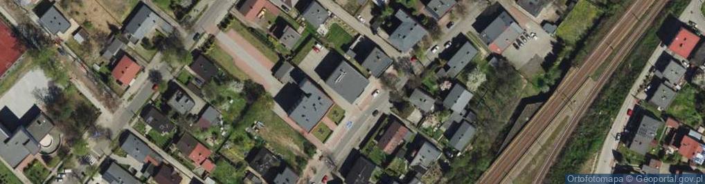 Zdjęcie satelitarne Męczenników Oświęcimia ul.