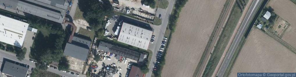 Zdjęcie satelitarne Mechaniczna ul.