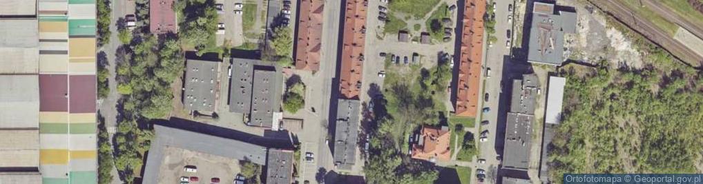 Zdjęcie satelitarne Metalowców ul.