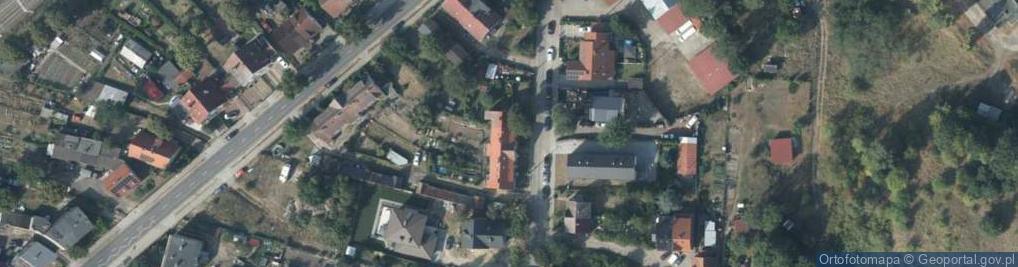 Zdjęcie satelitarne Mechaniczna ul.