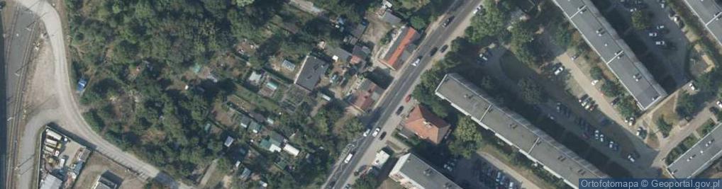 Zdjęcie satelitarne Metalowa ul.