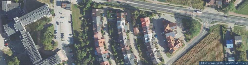 Zdjęcie satelitarne Mehoffera Józefa ul.