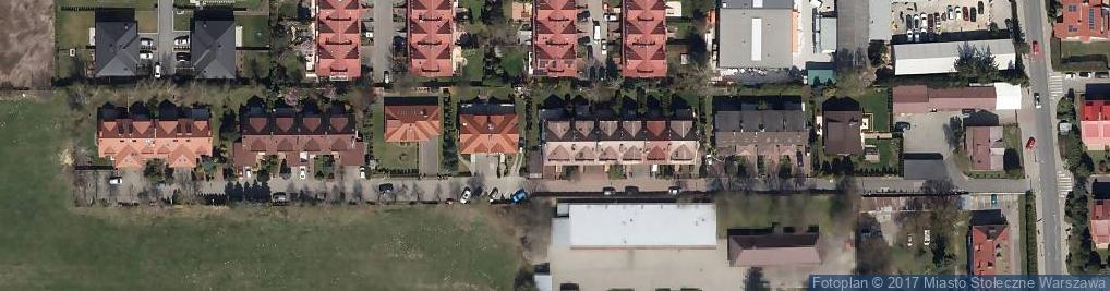 Zdjęcie satelitarne Menueta ul.