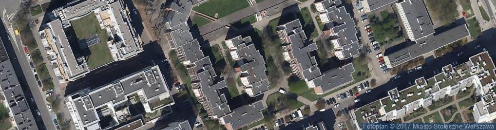 Zdjęcie satelitarne Meksykańska ul.