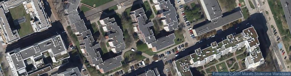 Zdjęcie satelitarne Meksykańska ul.