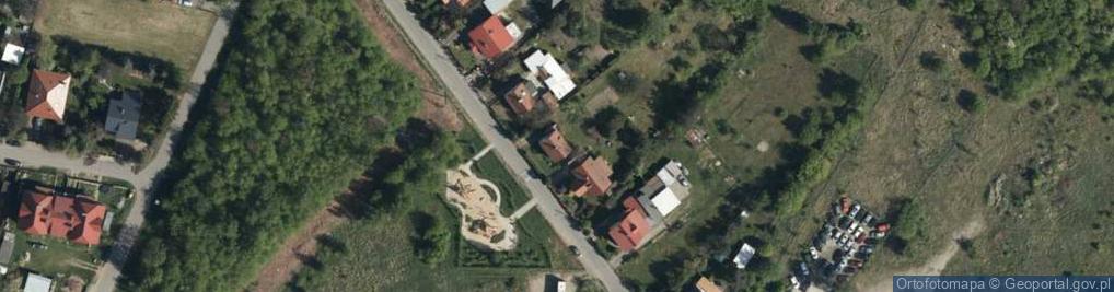 Zdjęcie satelitarne Meliorancka ul.