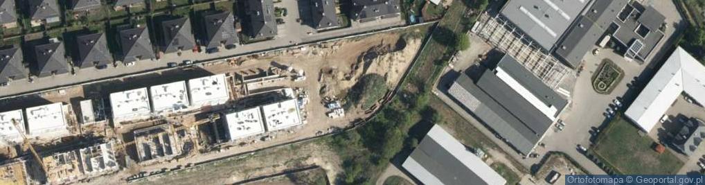 Zdjęcie satelitarne Melisowa ul.