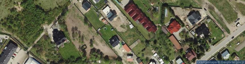 Zdjęcie satelitarne Melisowa ul.