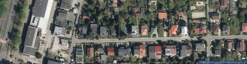 Zdjęcie satelitarne Mewia ul.