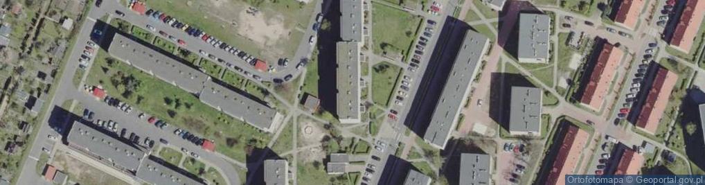 Zdjęcie satelitarne Męczenników Oświęcimskich ul.