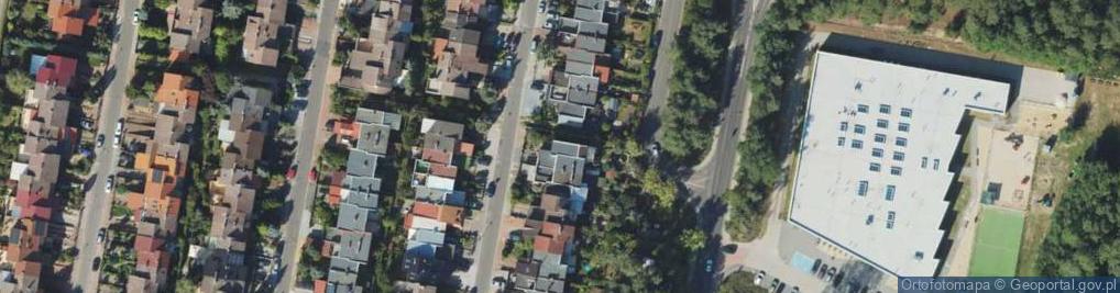 Zdjęcie satelitarne Mechaników ul.