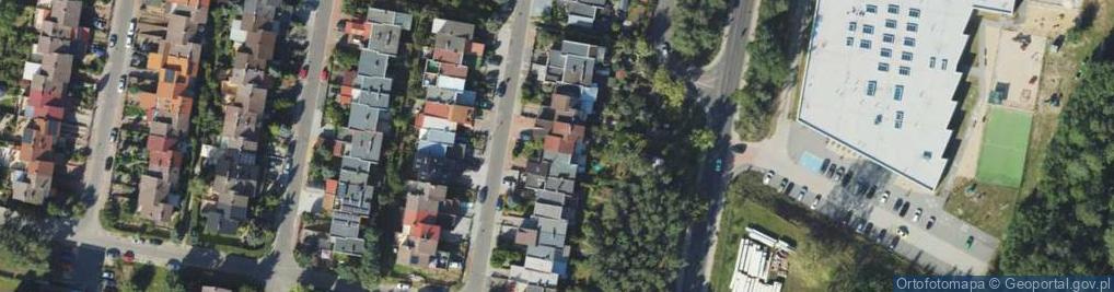 Zdjęcie satelitarne Mechaników ul.