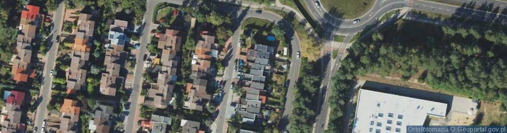 Zdjęcie satelitarne Mechaników ul.
