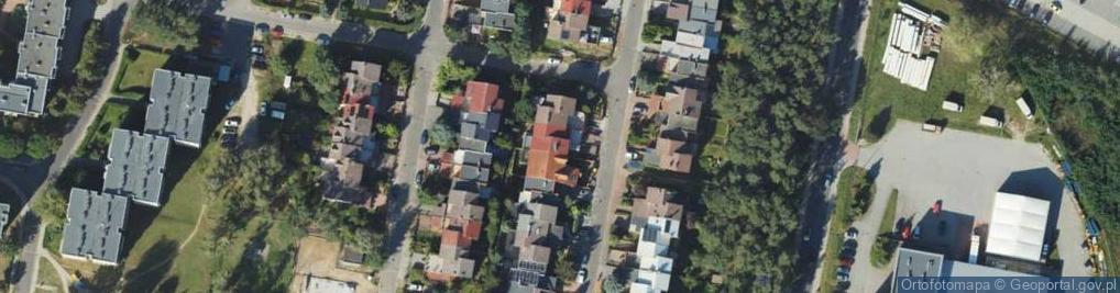 Zdjęcie satelitarne Mechaników ul.