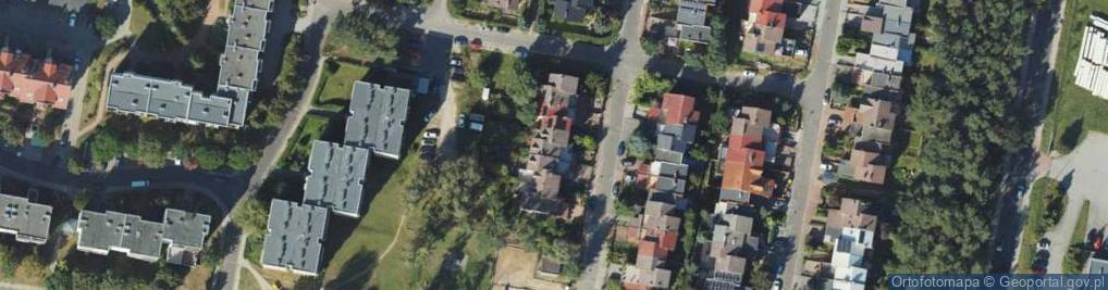 Zdjęcie satelitarne Mechaników ul.