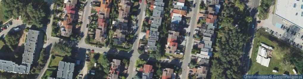 Zdjęcie satelitarne Mechaników ul.
