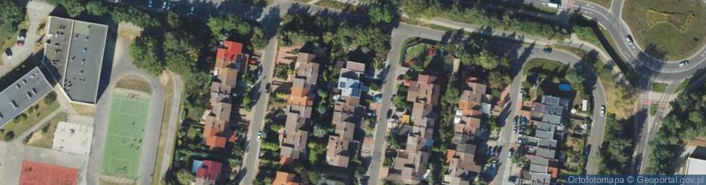 Zdjęcie satelitarne Mechaników ul.