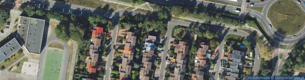 Zdjęcie satelitarne Mechaników ul.