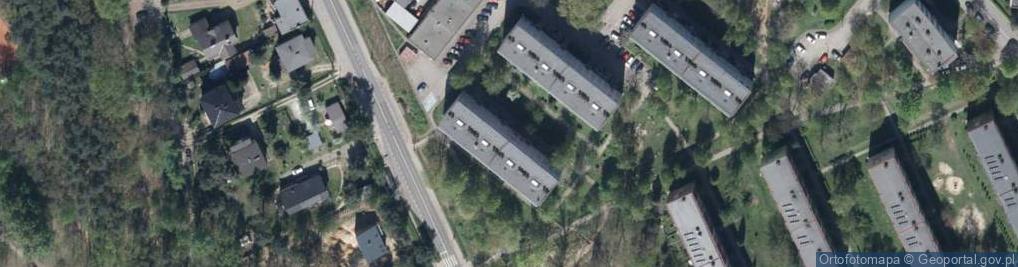 Zdjęcie satelitarne Mglista ul.