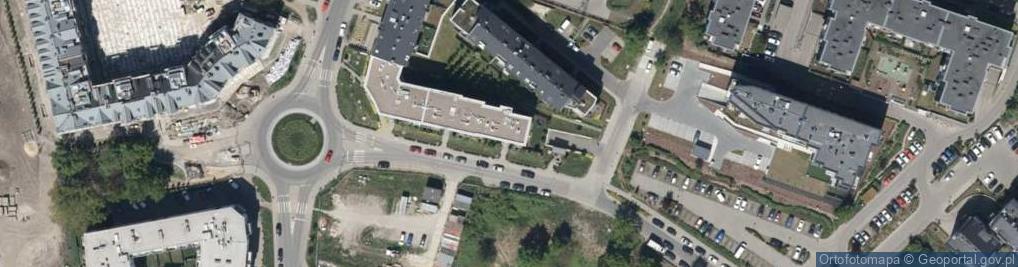 Zdjęcie satelitarne Mglista ul.