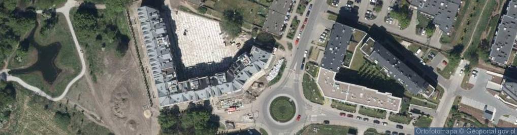 Zdjęcie satelitarne Mglista ul.