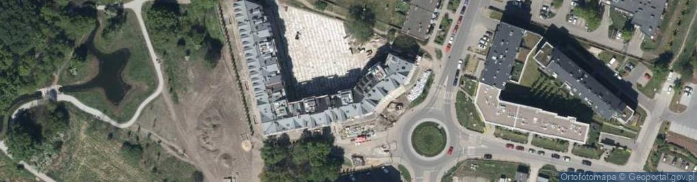 Zdjęcie satelitarne Mglista ul.