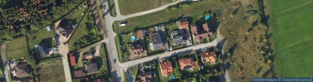 Zdjęcie satelitarne Miła ul.