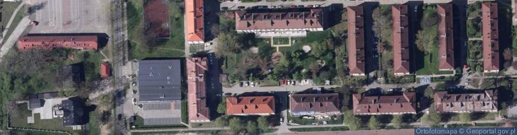 Zdjęcie satelitarne Milusińskich ul.