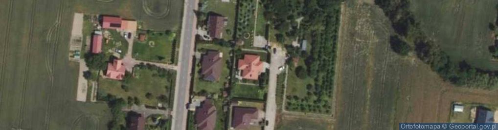 Zdjęcie satelitarne Miętowa ul.