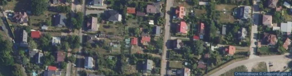 Zdjęcie satelitarne Milanowiecka ul.