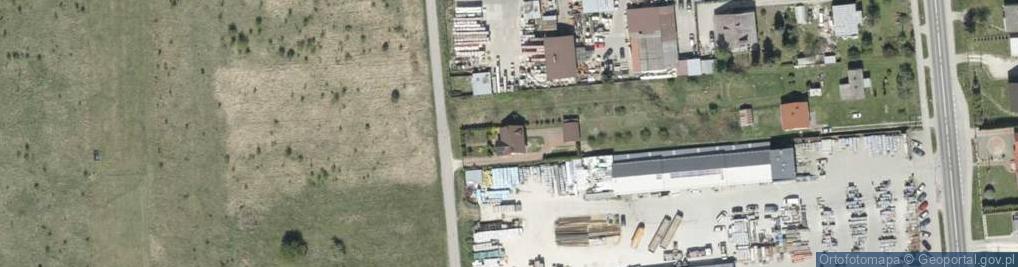 Zdjęcie satelitarne Mikułowicka ul.