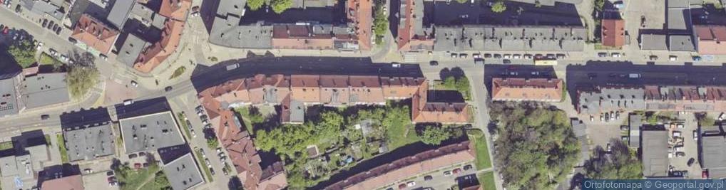 Zdjęcie satelitarne Miarki Karola ul.