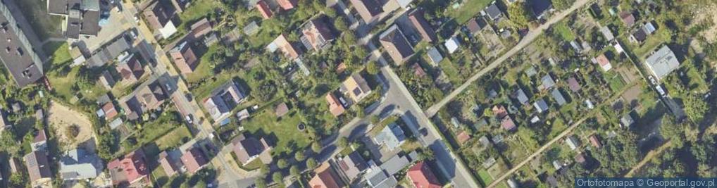 Zdjęcie satelitarne Miła ul.
