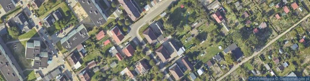 Zdjęcie satelitarne Miła ul.