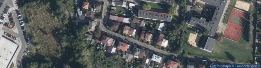 Zdjęcie satelitarne Miernicza ul.